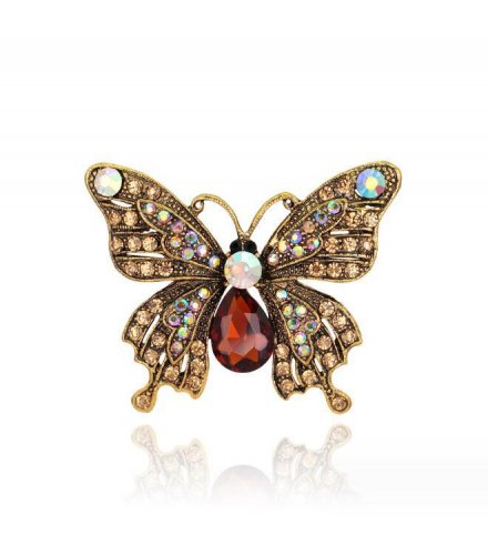 XSB226 - Vintage Butterfly Saree Brooch